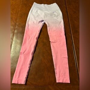 J80 Fit Cotton Candy leggings w/ butt scrunch